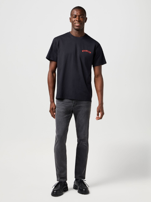 Wrangler Мужские Джинсы Тёмные Серые LARSTON Slim Tapered [1]