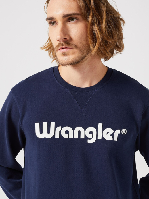 Wrangler Свитшот Blue Regular [3]