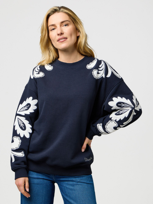 Wrangler Bluza Indigo Oversized Femei [2]