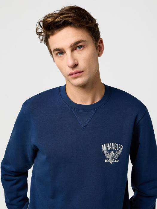 Wrangler Свитшот Navy Regular [4]