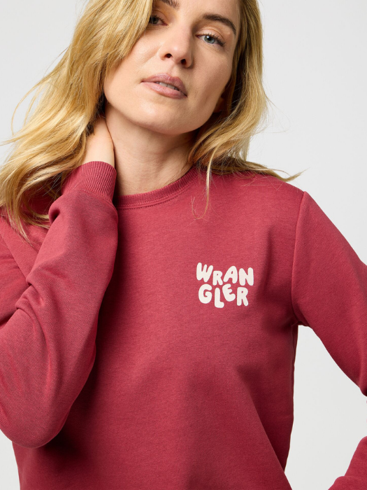 Wrangler Свитшот Rosu Regular [3]