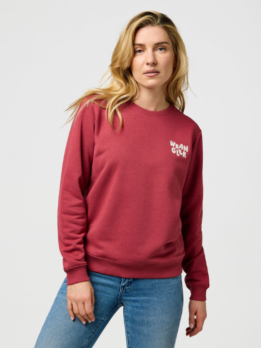 Wrangler Свитшот Rosu Regular [2]