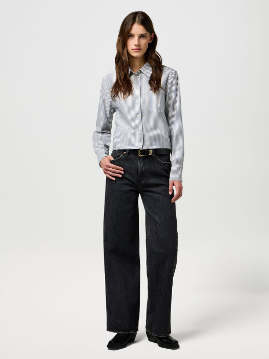 Wrangler Рубашка Alb/Gri Regular [1]