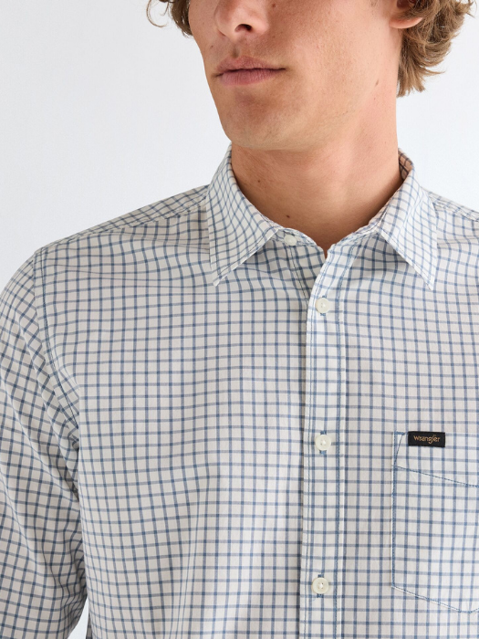 Wrangler Camasa Alba Regular Barbati [3]