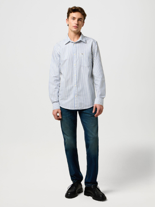 Wrangler Camasa Alba Regular Barbati [1]