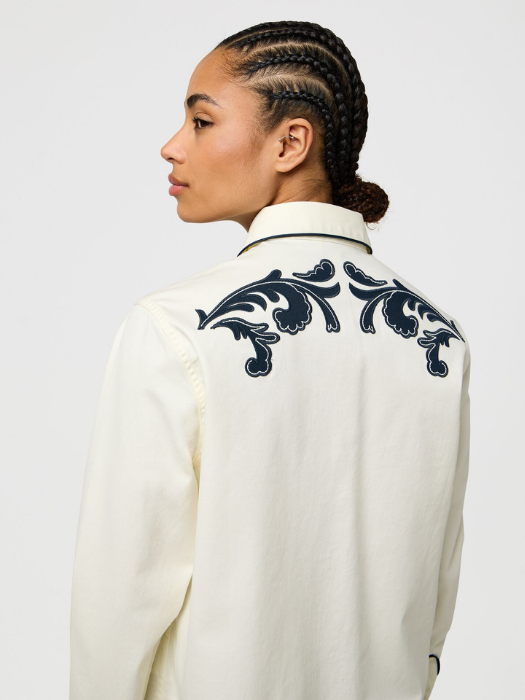 Wrangler Camasa Alba Regular Femei [4]