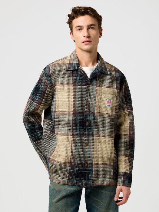 Wrangler Camasa Multicolor Relaxed Barbati [3]