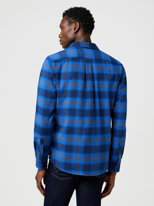 Wrangler Camasa Albastra Regular Barbati [5]