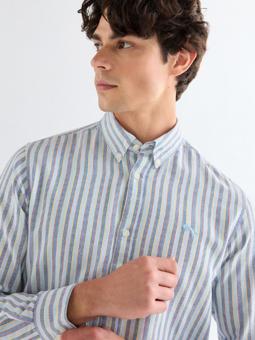 Wrangler Camasa Albastra Regular Barbati [3]