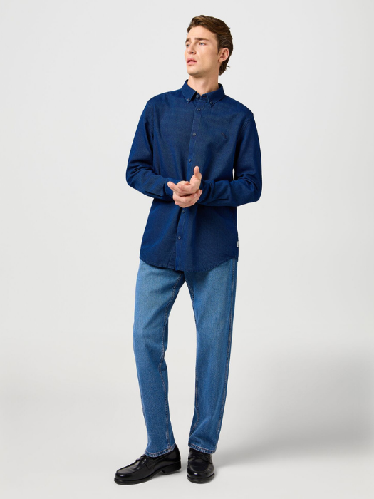 Wrangler Camasa Navy Regular Barbati [4]