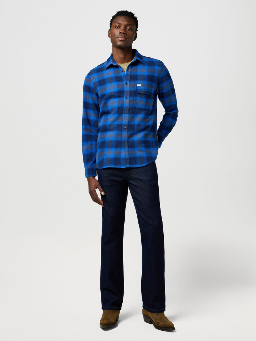 Wrangler Camasa Albastra Regular Barbati [1]