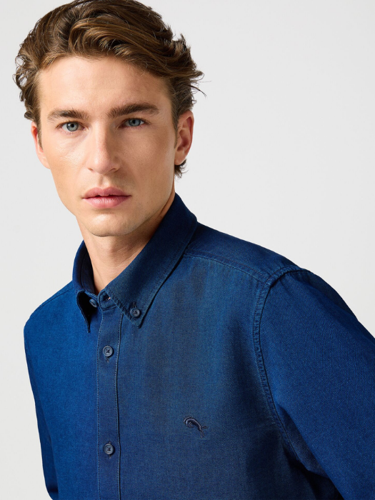  Camasa Navy Regular Barbati [2]