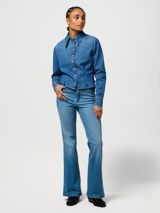 Wrangler Рубашка Blue Slim [4]