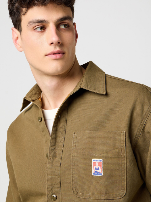 Wrangler Рубашка Cafeniu Oversized [3]