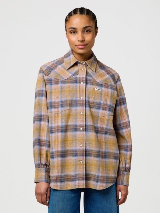 Wrangler Camasa Multicolor Relaxed Femei [3]