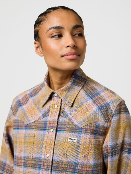 Wrangler Camasa Multicolor Relaxed Femei [2]