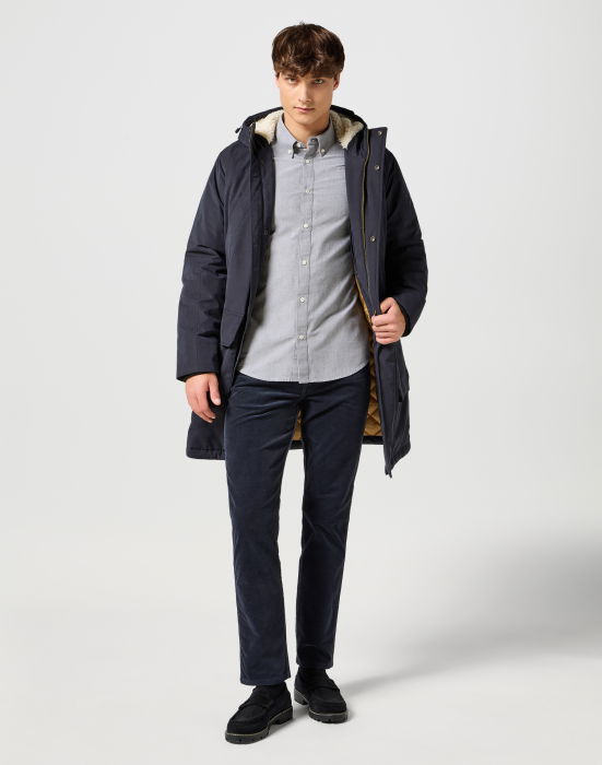 Wrangler Мужская Рубашка Серая Regular [2]