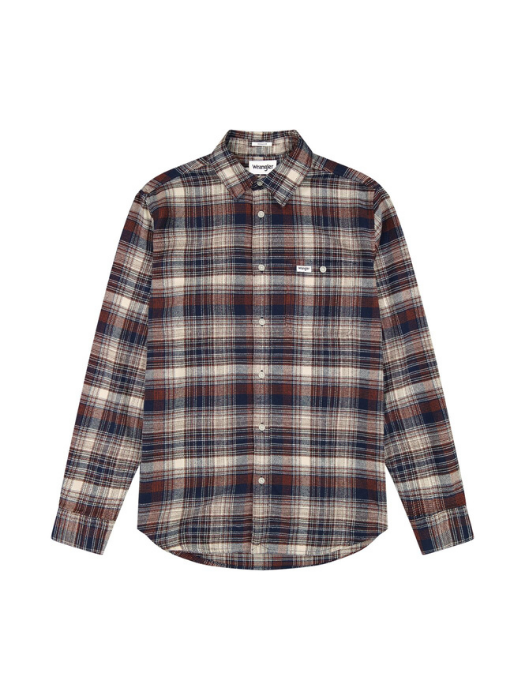 Wrangler Camasa Navy Regular Barbati [6]