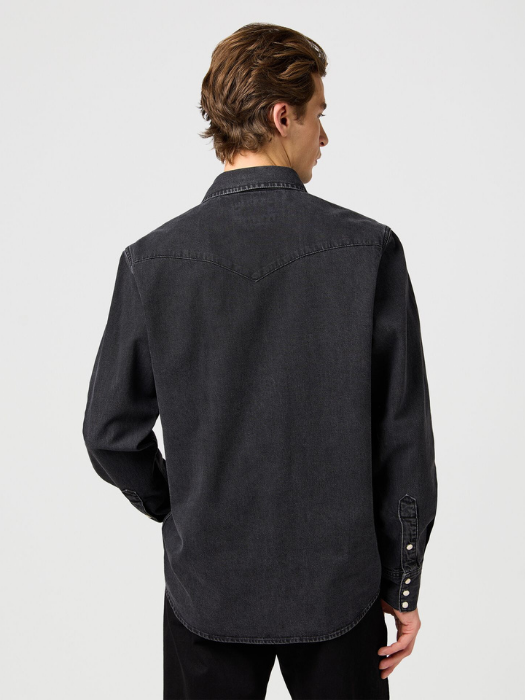 Wrangler Camasa Neagra Regular Barbati [6]