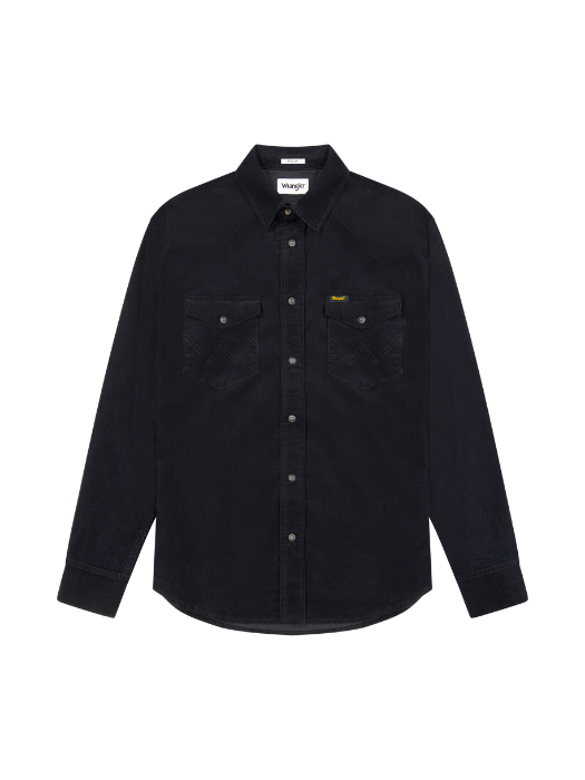 Wrangler Camasa Neagra Regular Barbati [6]
