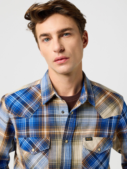 Wrangler Мужская Рубашка Многоцветная Regular [2]