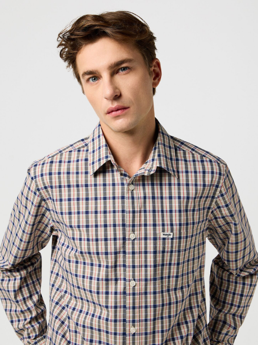 Wrangler Мужская Рубашка Многоцветная Regular [2]