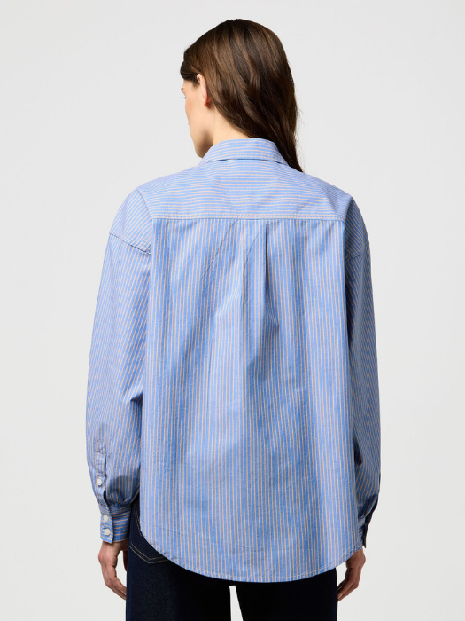 Wrangler Camasa Albastra Deschisa Relaxed Femei [3]