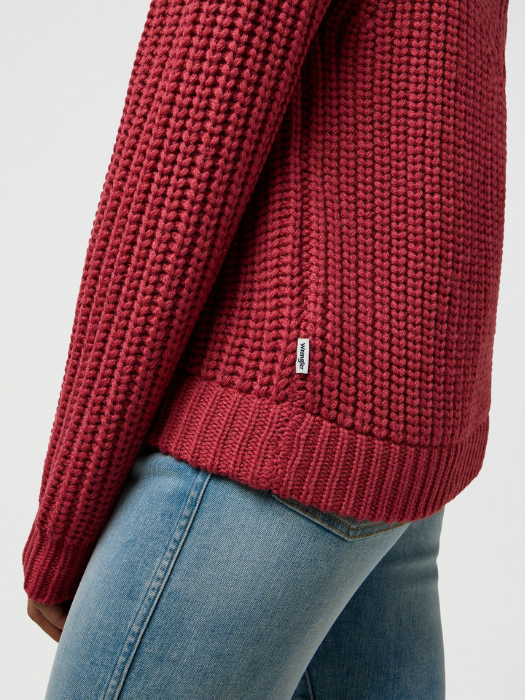 Wrangler Cardigan Roz Deschis Regular Femei [4]