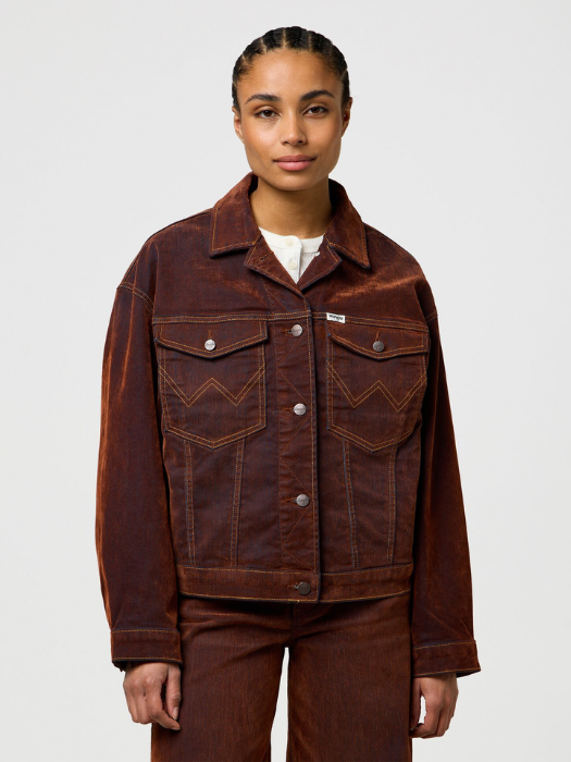 Wrangler Sacou Maro Relaxed Femei [2]