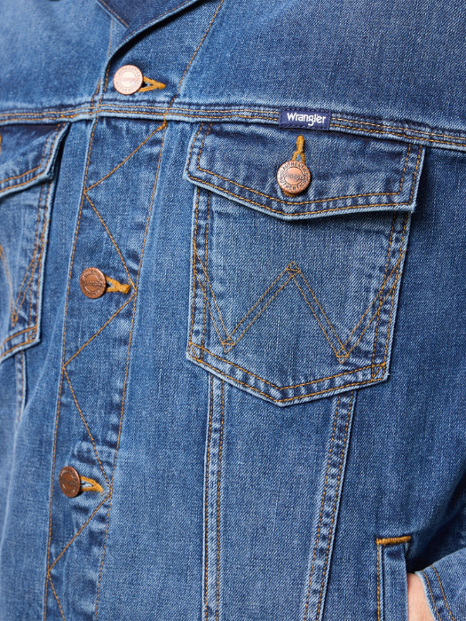 Wrangler Мужская Куртка Синяя  [5]