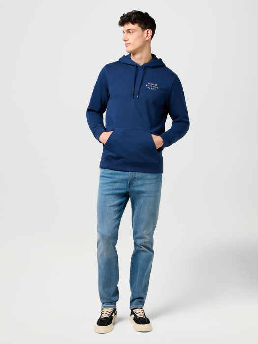 Wrangler Hanorac Navy Relaxed Barbati [1]