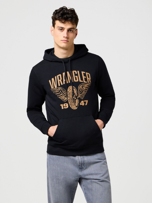 Wrangler Толстовка Negru Regular [2]