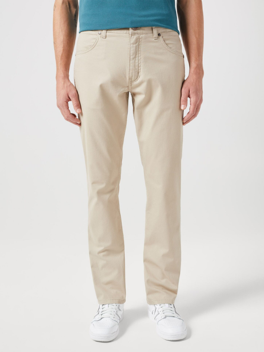 Wrangler Pantaloni Bej Regular Straight Barbati [2]