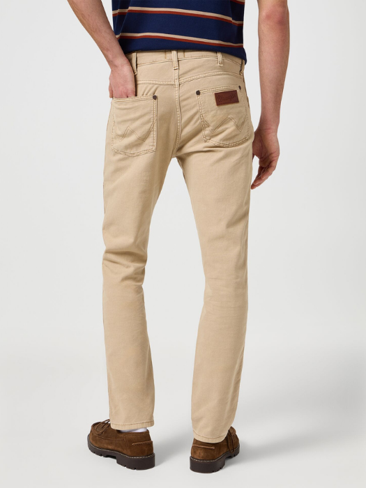 Wrangler Мужские Брюки Бежевые Slim Tapered [3]