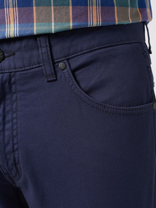 Wrangler Pantaloni Albastri Regular Straight Barbati [2]
