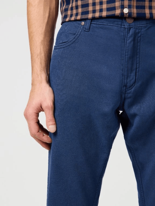 Wrangler Pantaloni Navy Regular Straight Barbati [3]