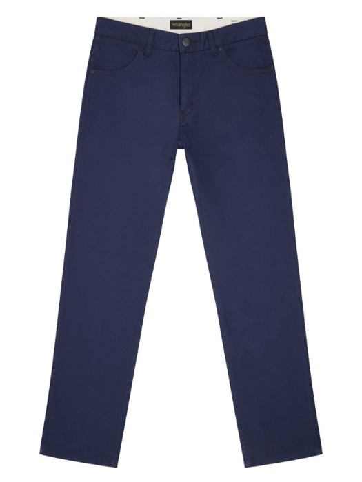 Wrangler Pantaloni Albastri Regular Straight Barbati [5]
