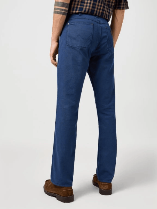 Wrangler Pantaloni Navy Regular Straight Barbati [2]