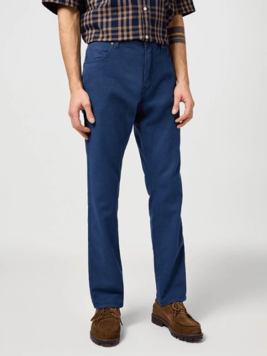 Wrangler Pantaloni Navy Regular Straight Barbati [1]