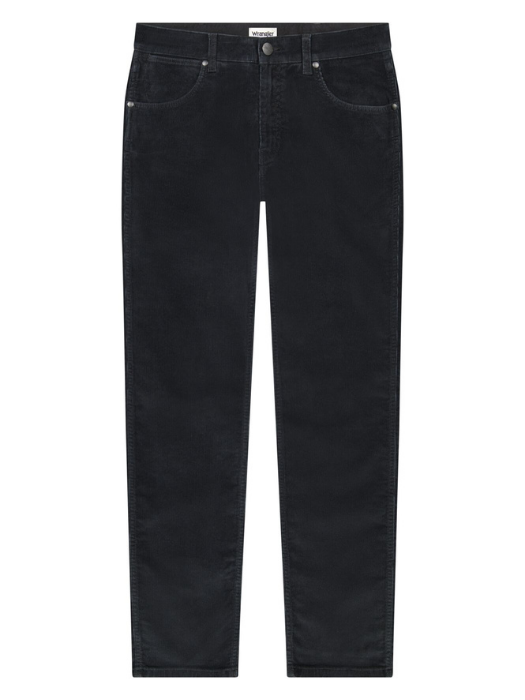 Wrangler Pantaloni Negri Regular Straight Barbati [6]