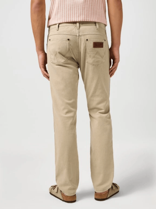 Wrangler Мужские Брюки Бежевые Regular Straight [2]