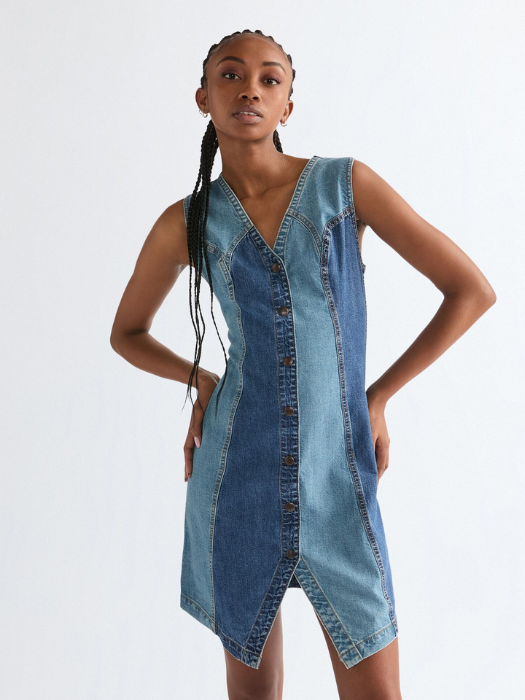 Wrangler Rochie Albastra Slim Femei [2]