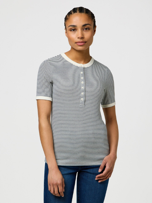 Wrangler Футболка Alb/Blue Slim [1]