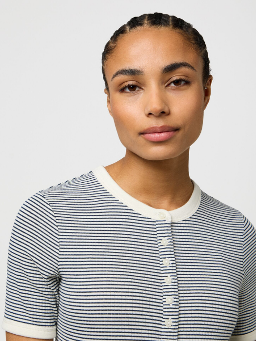 Wrangler Футболка Alb/Blue Slim [4]