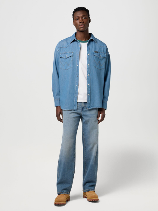 Wrangler Tricou Alb Relaxed Barbati [1]