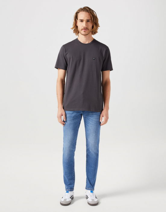 Wrangler Tricou Gri Deschis Regular Barbati [2]