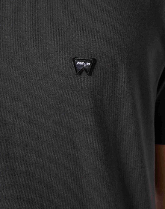 Wrangler Tricou Gri Deschis Regular Barbati [5]