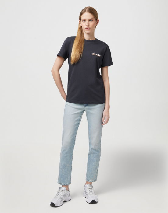 Wrangler Tricou Negru Regular Femei [2]