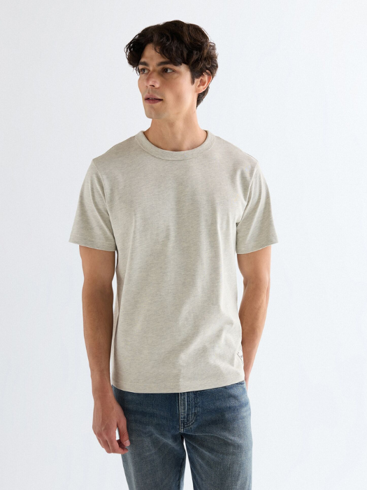 Wrangler Tricou Gri Deschis Relaxed Barbati [4]