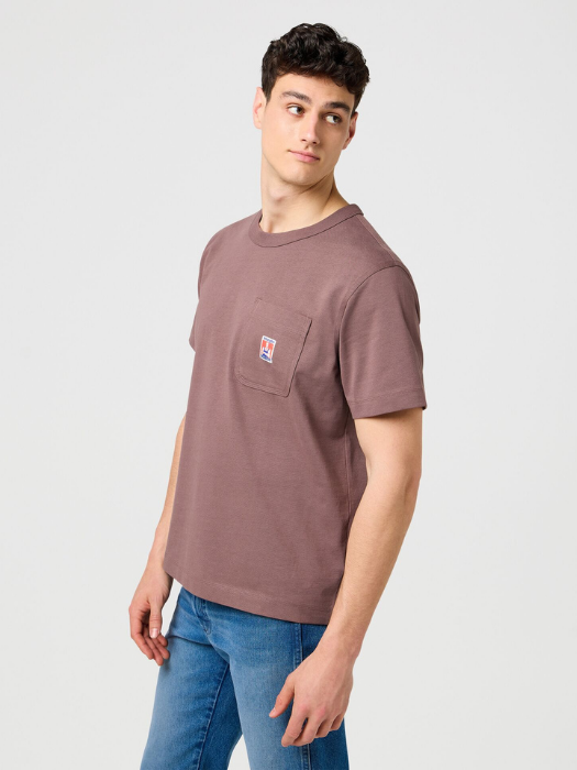 Wrangler Мужская Футболка Сиреневая Relaxed [3]